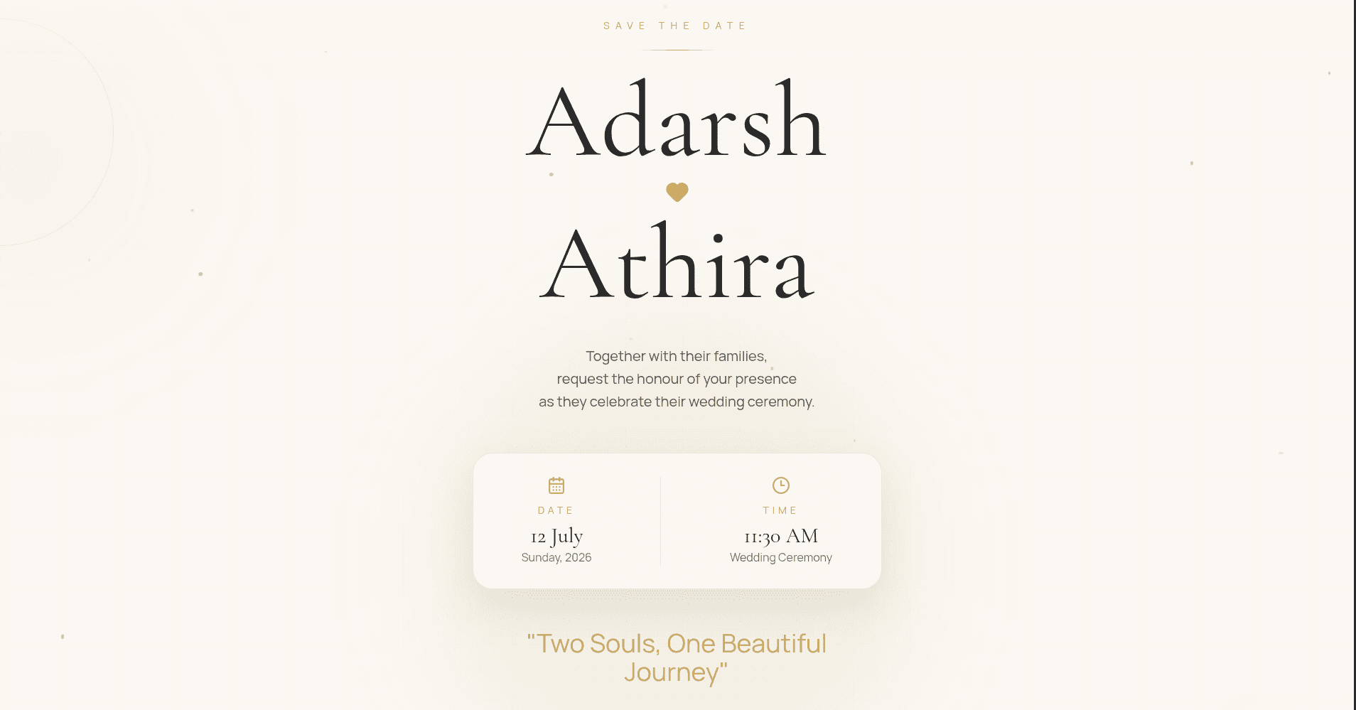 Wedding Invitation